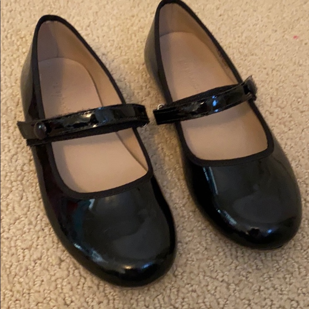 Elephantito black girls shoes size 1